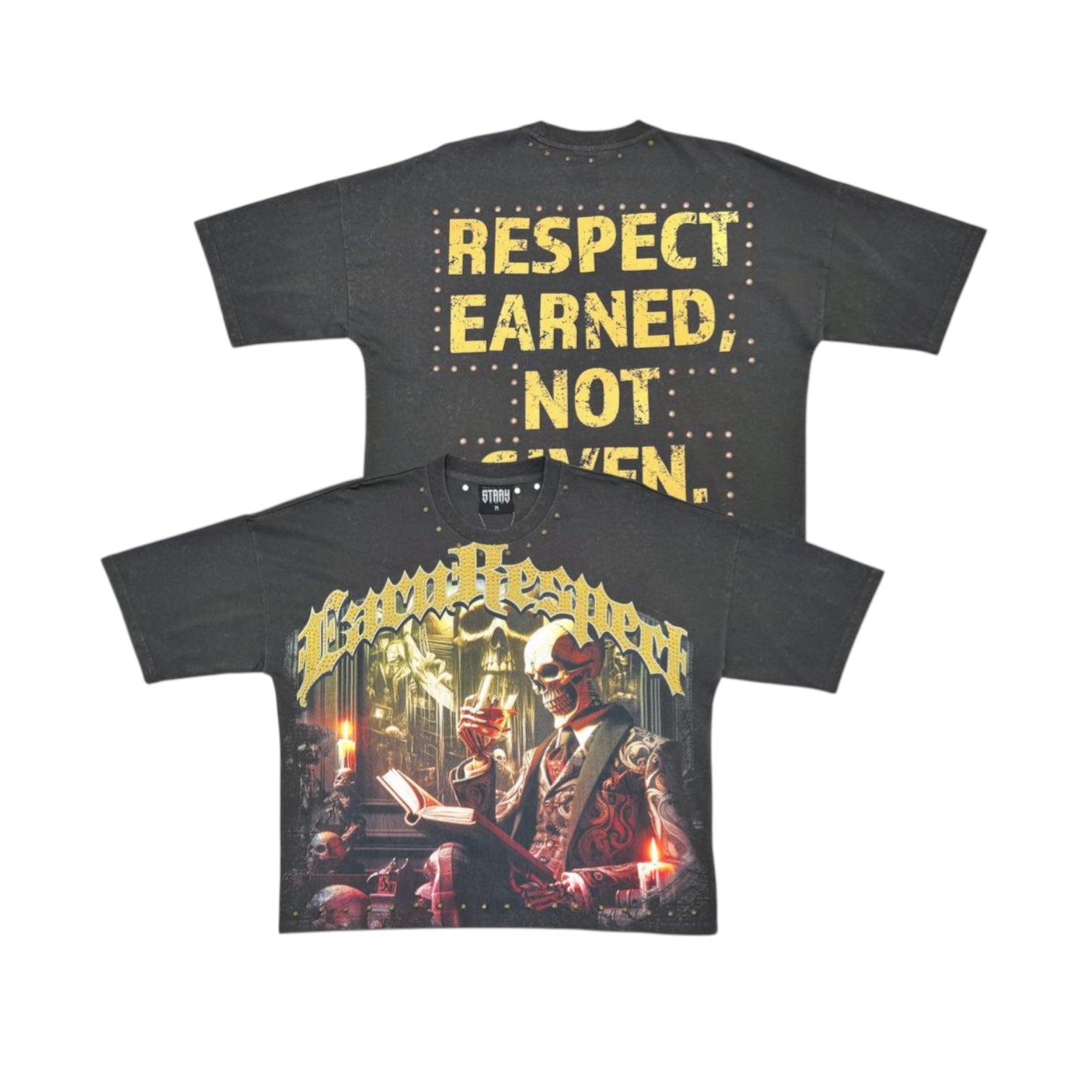 STRAY: Respect Crop Tee ST1402